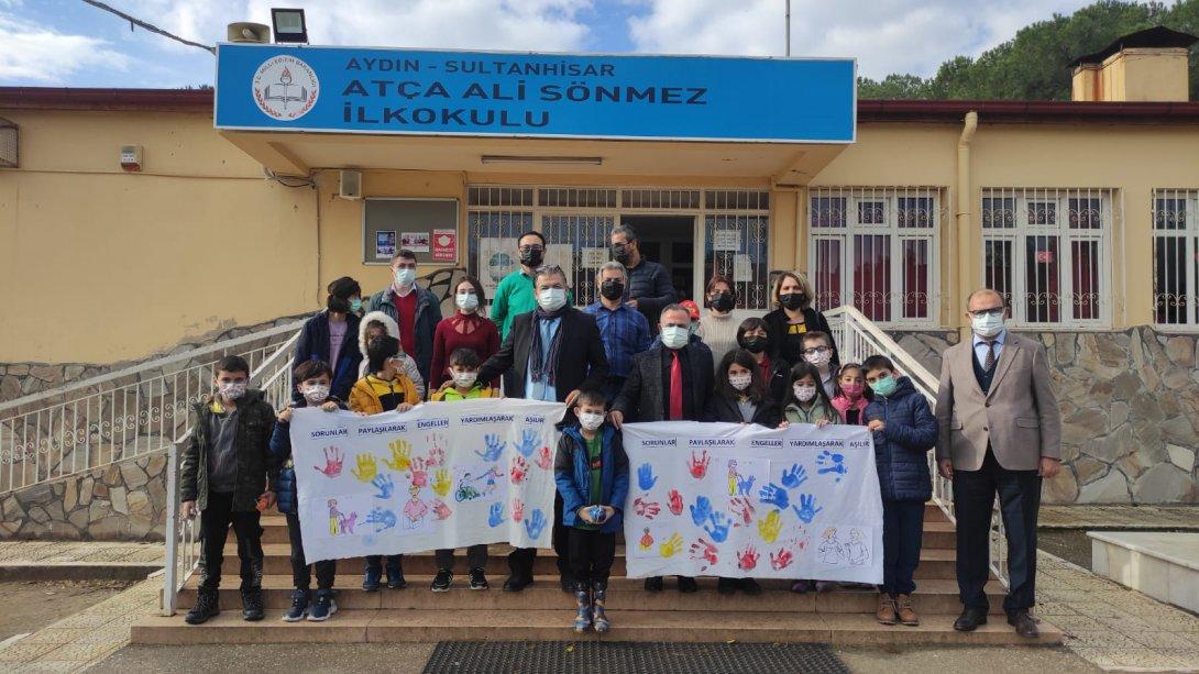 İlçe Milli Eğitim Müdürümüz Sayın Erdinç GÜNER'in Atça Ali Sönmez İlkokulu Ziyareti